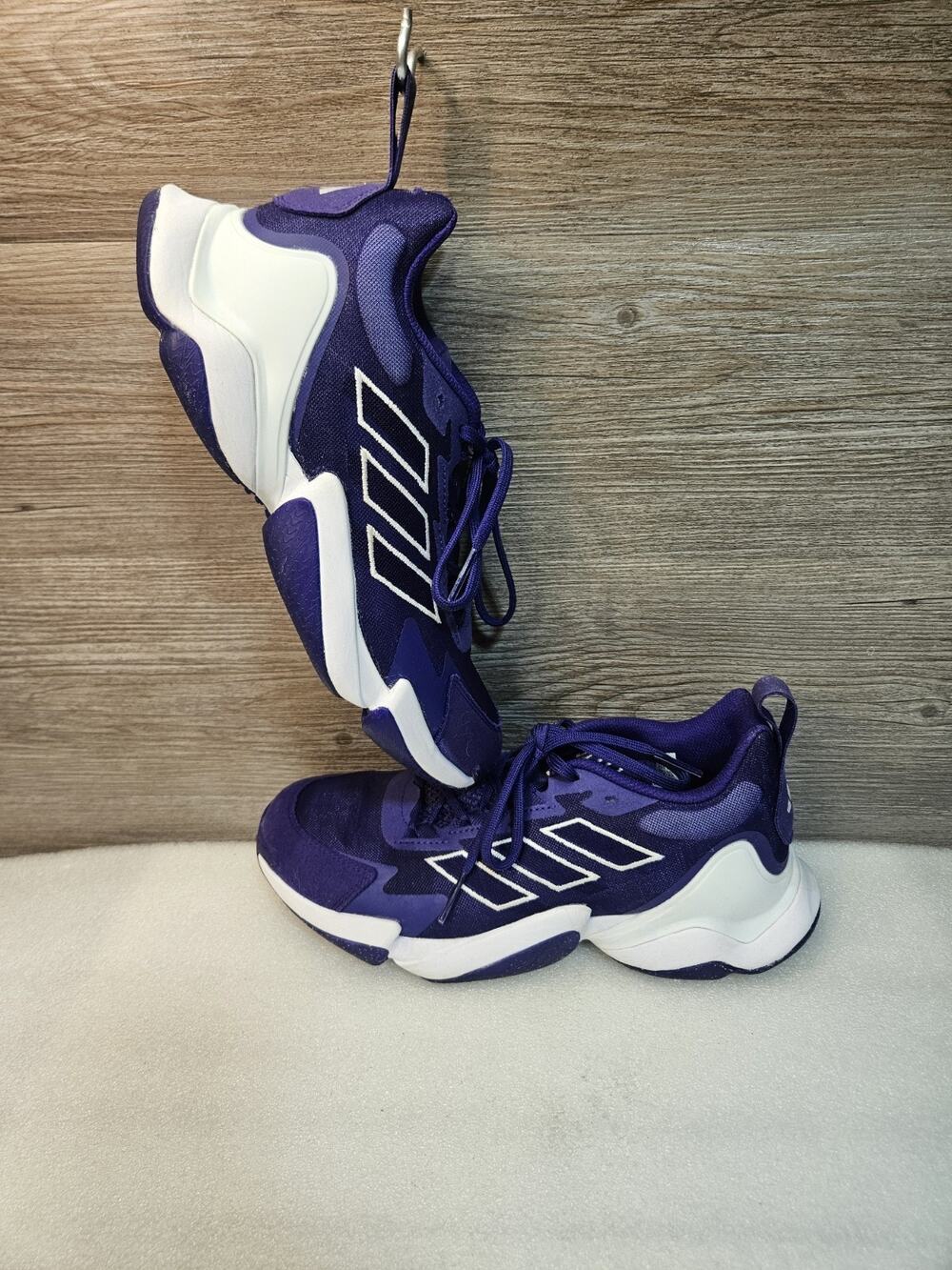 Adidas Impact FLX II Turf IE9376 Purple Training Shoes Sneakers Men's Size 8
